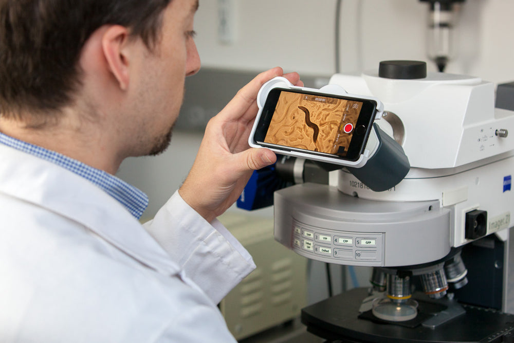 Microscope Adapter for iPhone | LabCam® | iDu Optics
