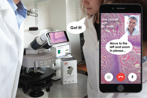 LabCam Ultra® for iPhone (Pathology, high-end Microscopes, Telescopes & Slit Lamps)